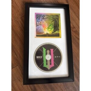 SIGNED Wicked For Good The Soundtrack CD SIGNED by Ariana Grande & Cynthia Erivo